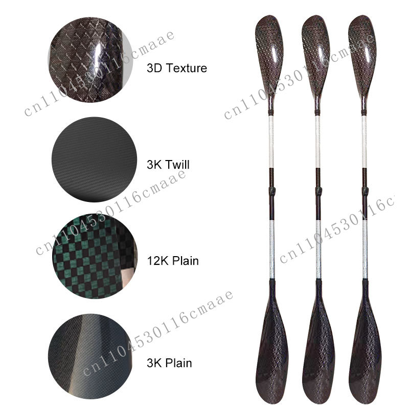 Kayak Paddle Carbon - 2025년형 2피스 카본폼 복합 이중 날개