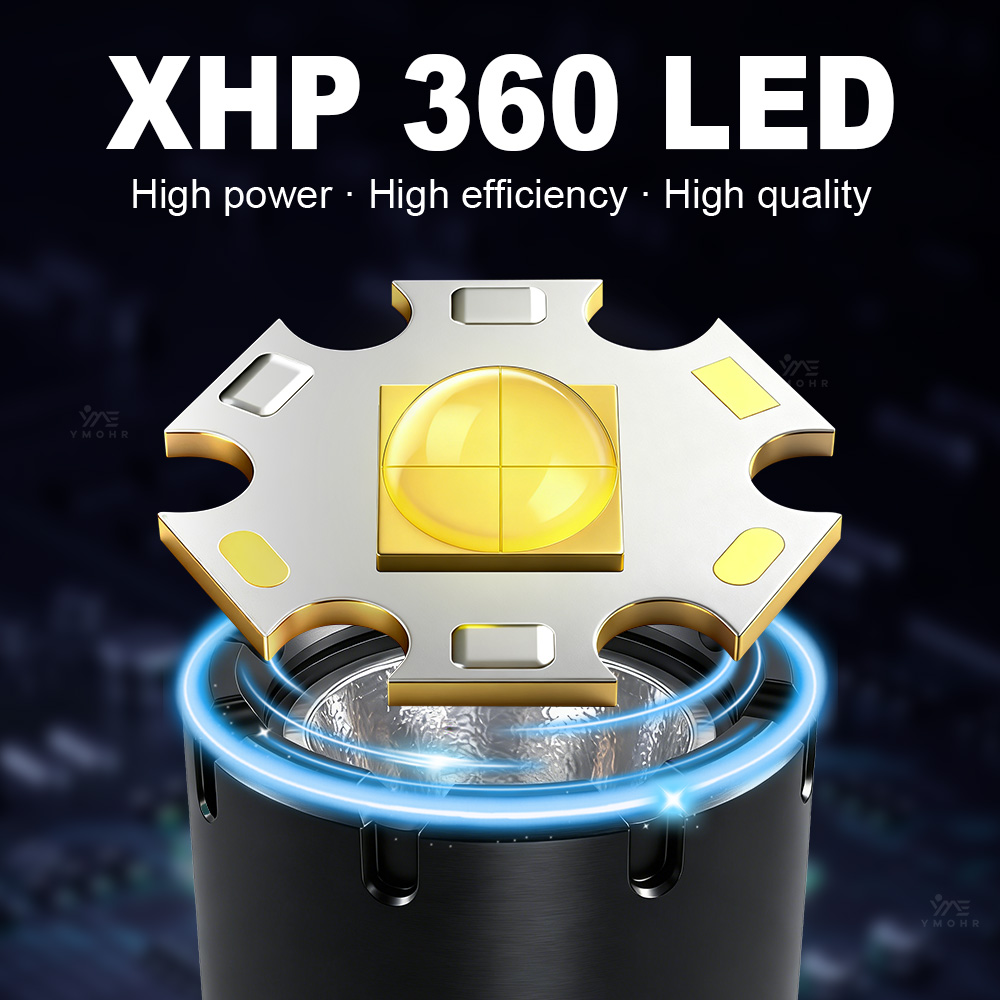 새로운 98000000000LM 강력한 XHP360 다 - Underwater Flashlight 리뷰 및 가격