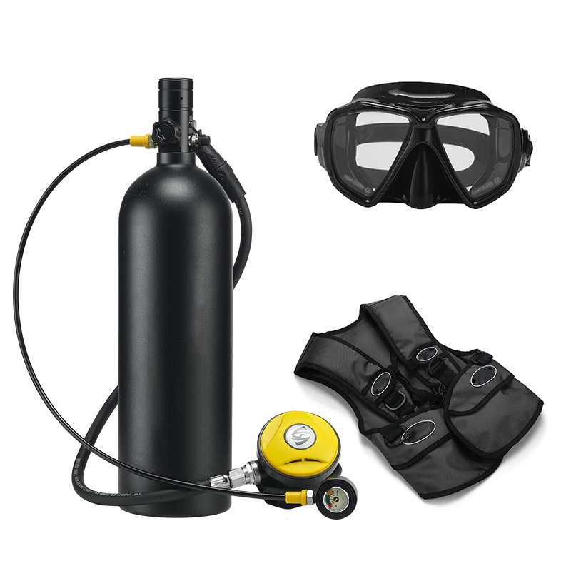 스쿠버 탱크 키트 휴대용, 2L 미니 다이빙 탱크 펌프 - Underwater Flashlight 리뷰 및 가격