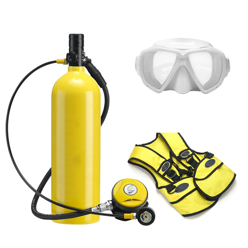 스쿠버 탱크 키트 휴대용, 2L 미니 다이빙 탱크 펌프 - Underwater Flashlight 리뷰 및 가격