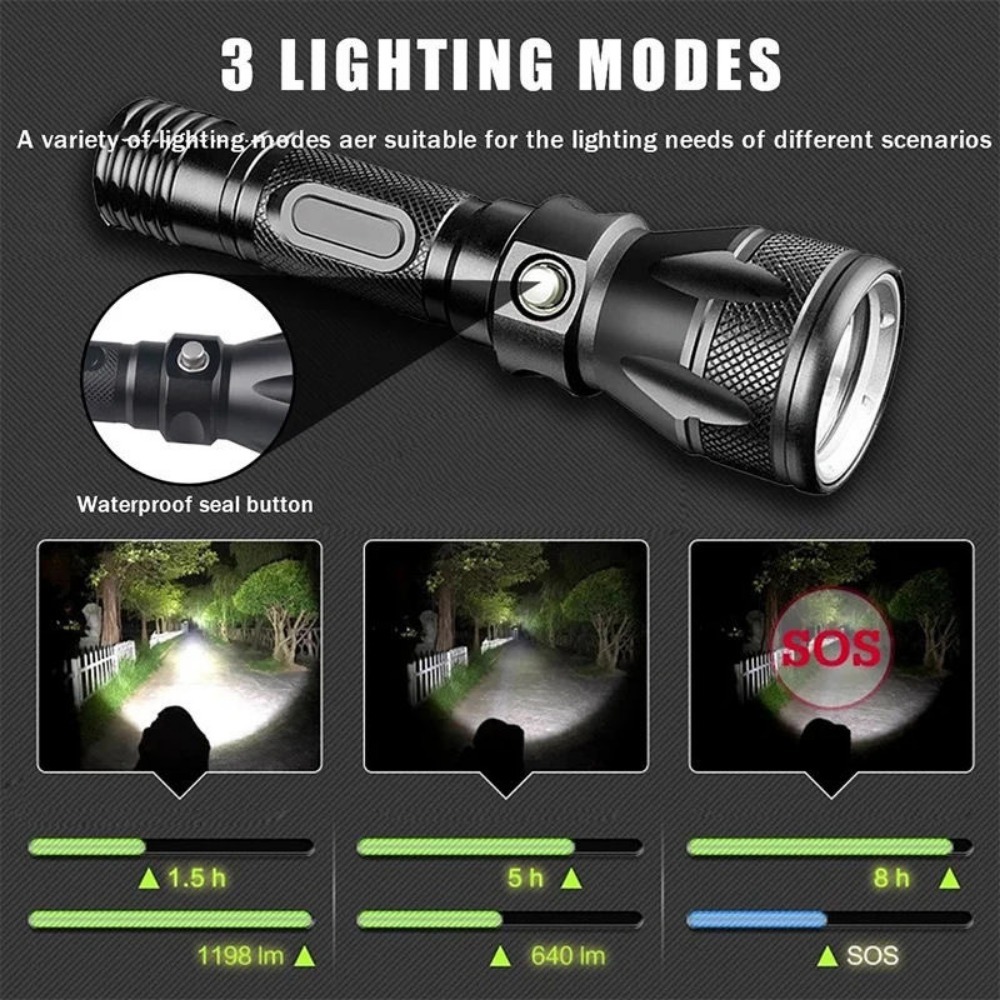 전문 스쿠버 다이빙 손전등 LED 다이빙 토치 수중 조 - Underwater Flashlight 리뷰 및 가격