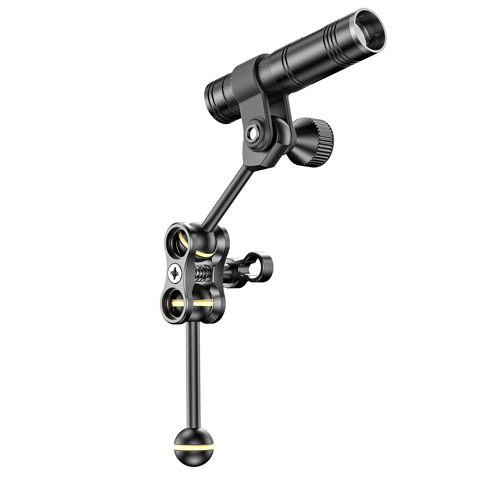 Seafrogs 3.5''-16'' 더블 볼 암 알루미 - Underwater Flashlight 리뷰 및 가격