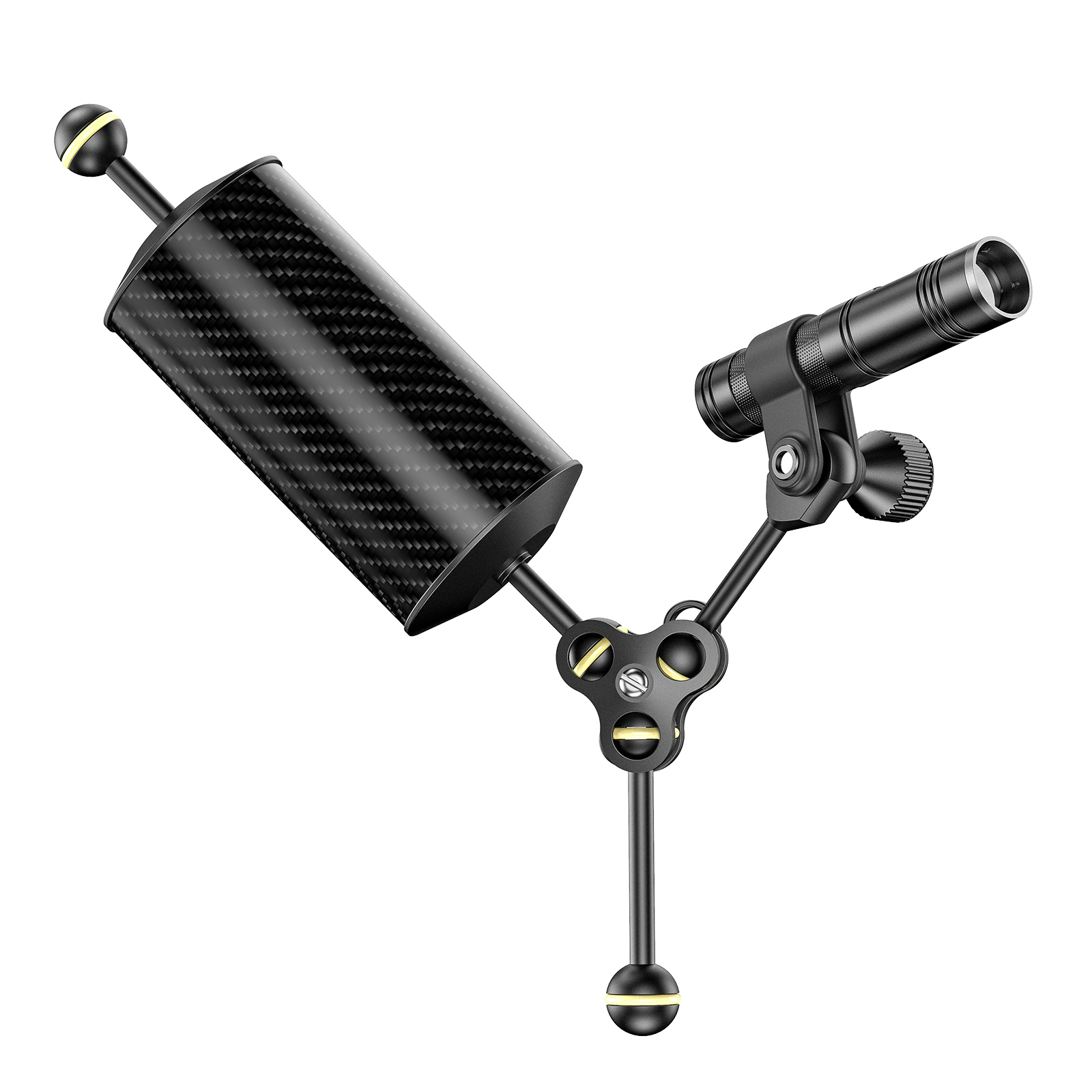 Seafrogs 3.5''-16'' 더블 볼 암 알루미 - Underwater Flashlight 리뷰 및 가격