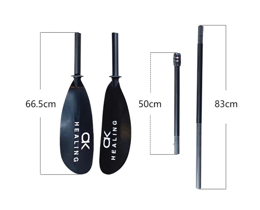 스톡 4단 블랙 카본 3K 무광 PVC 카약 패들 21 - Kayak Paddle Carbon 리뷰 및 가격